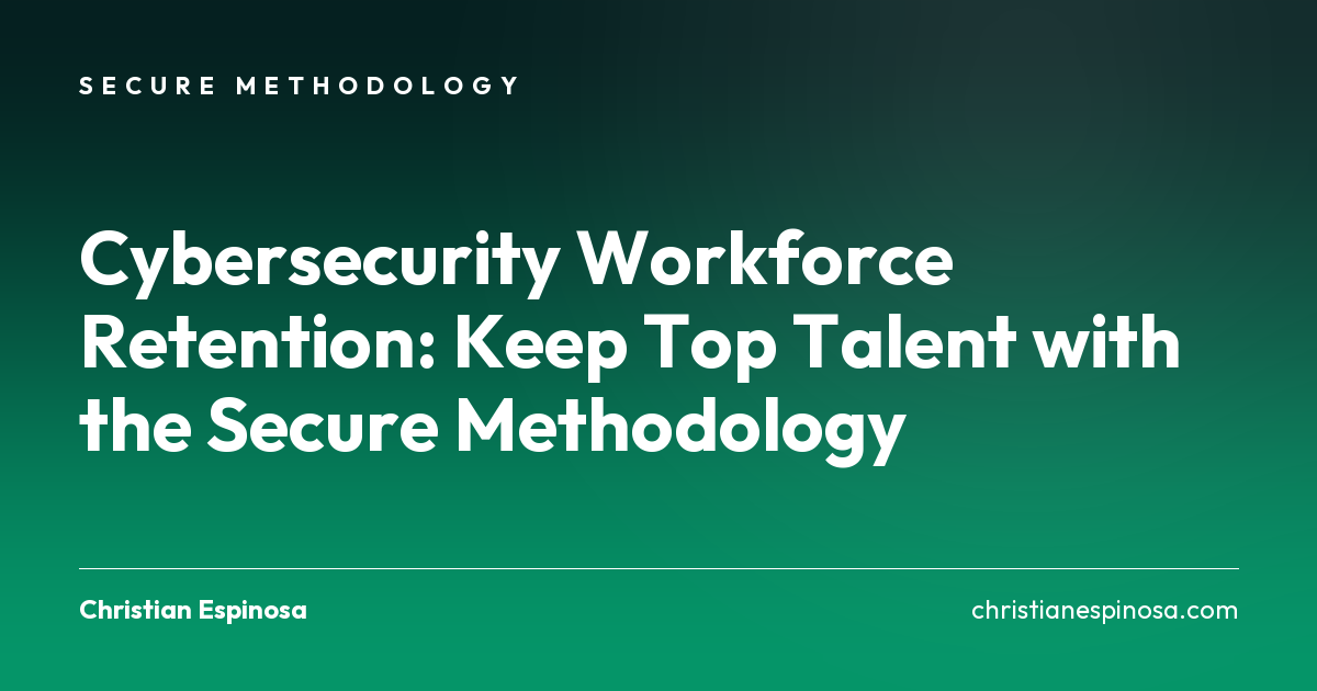 Rebuild Security Workforce Cybersecurity Workforce Retention: Keep Top Talent with…